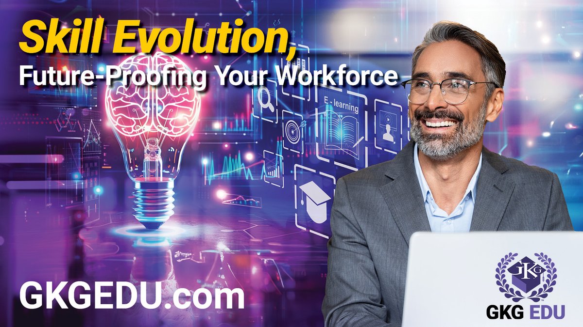 GoldenKeyGroup's tweet image. Adaptability is the key to staying ahead. GKG EDU’s expert-designed programs help employees grow, adapt, and excel with practical skills for today and tomorrow. Visit GKGEDU.com today!

#SkillEvolution #GKGEDU #ProfessionalDevelopment #FutureReady