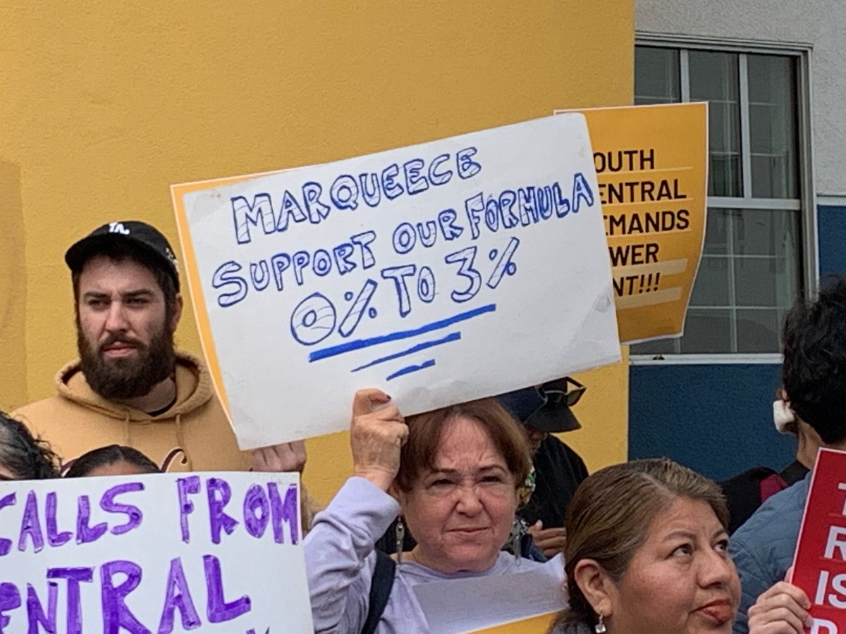 🐝 ACCE 🐝 (@calorganize) on Twitter photo Rent is out of control LA! Los Angeles ACCE members and <a href="/KeepLAHoused/">Keep LA Housed</a> partners rallied outside City Council President Marqueece Harris-Dawson's <a href="/mhdcd8/">Marqueece Harris-Dawson</a> office today and delivered a letter demanding his support for much needed reforms to LA's Rent Stabilization Ordinance (LARSO). Rent is out of control LA! Los Angeles ACCE members and <a href="/KeepLAHoused/">Keep LA Housed</a> partners rallied outside City Council President Marqueece Harris-Dawson's <a href="/mhdcd8/">Marqueece Harris-Dawson</a> office today and delivered a letter demanding his support for much needed reforms to LA's Rent Stabilization Ordinance (LARSO).