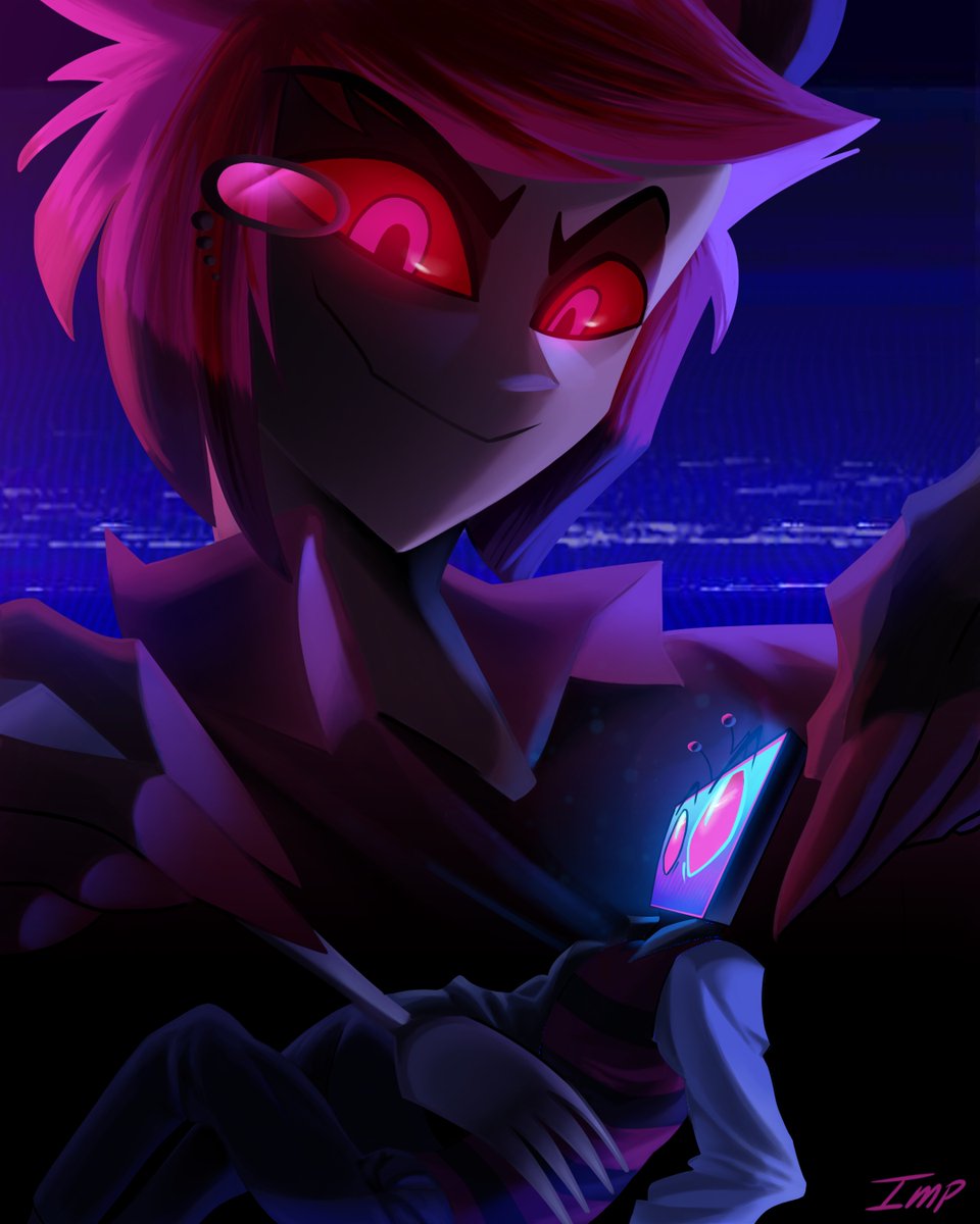 IGDP10's tweet photo. EHEHEHEHEEH WHY DID I DO VOX LOOK SO GOOFY? I love that man seriously

#alastor #alastorhazbinhotel #Vox #HazbinHotelVox #voxal #RadioStatic #StaticRadio https://t.co/JKAsxgzdJv