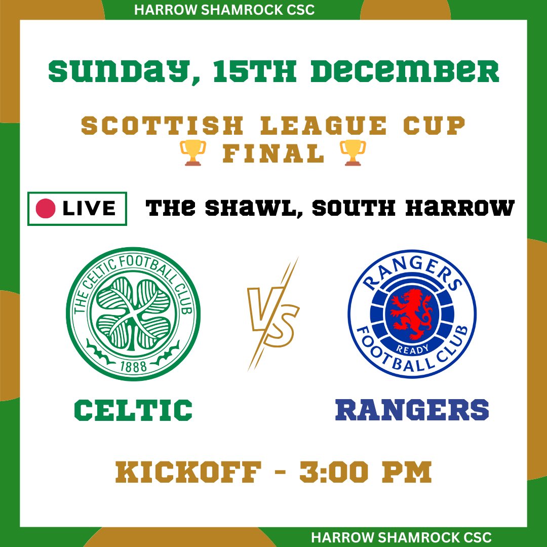 Harrow Shamrock CSC tweet media