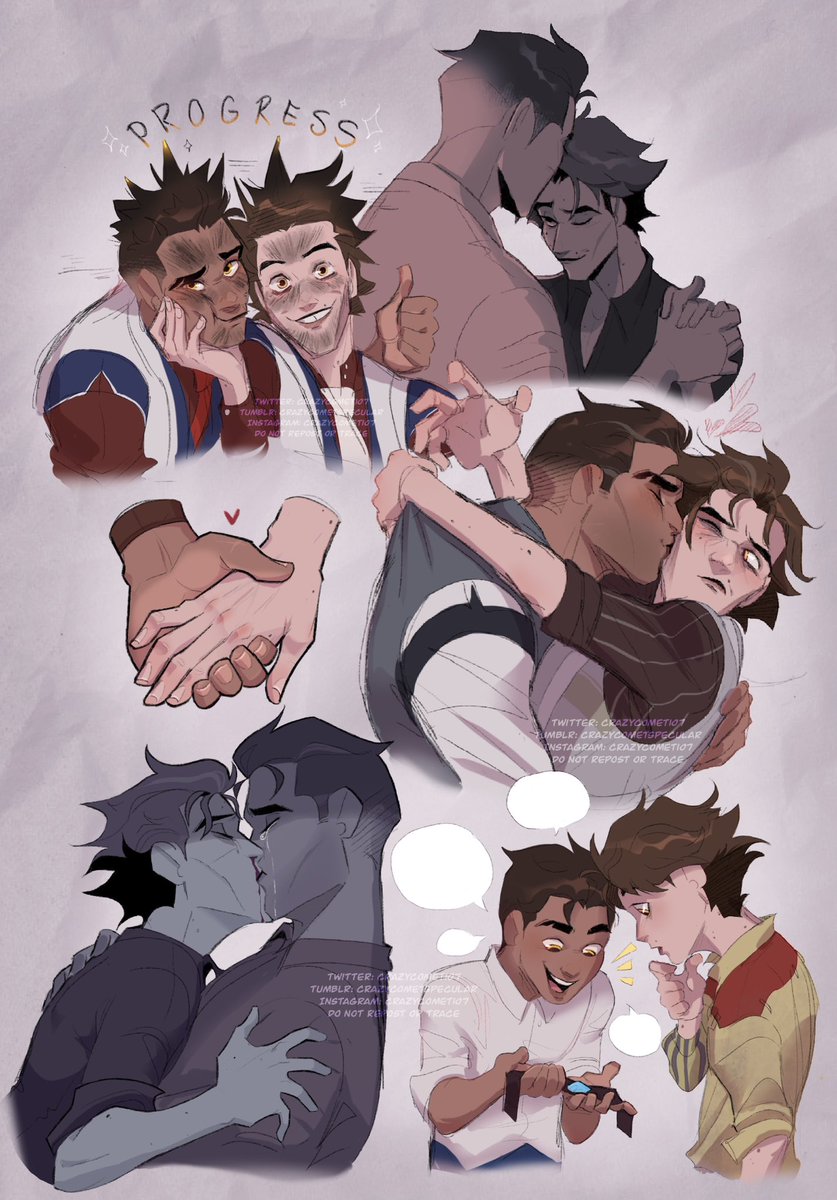 CrazyComet107's tweet photo. Shockingly the repost of 1/2 pages I did for a jayvik zine in 2022 hah https://t.co/2rR5s1dPaa