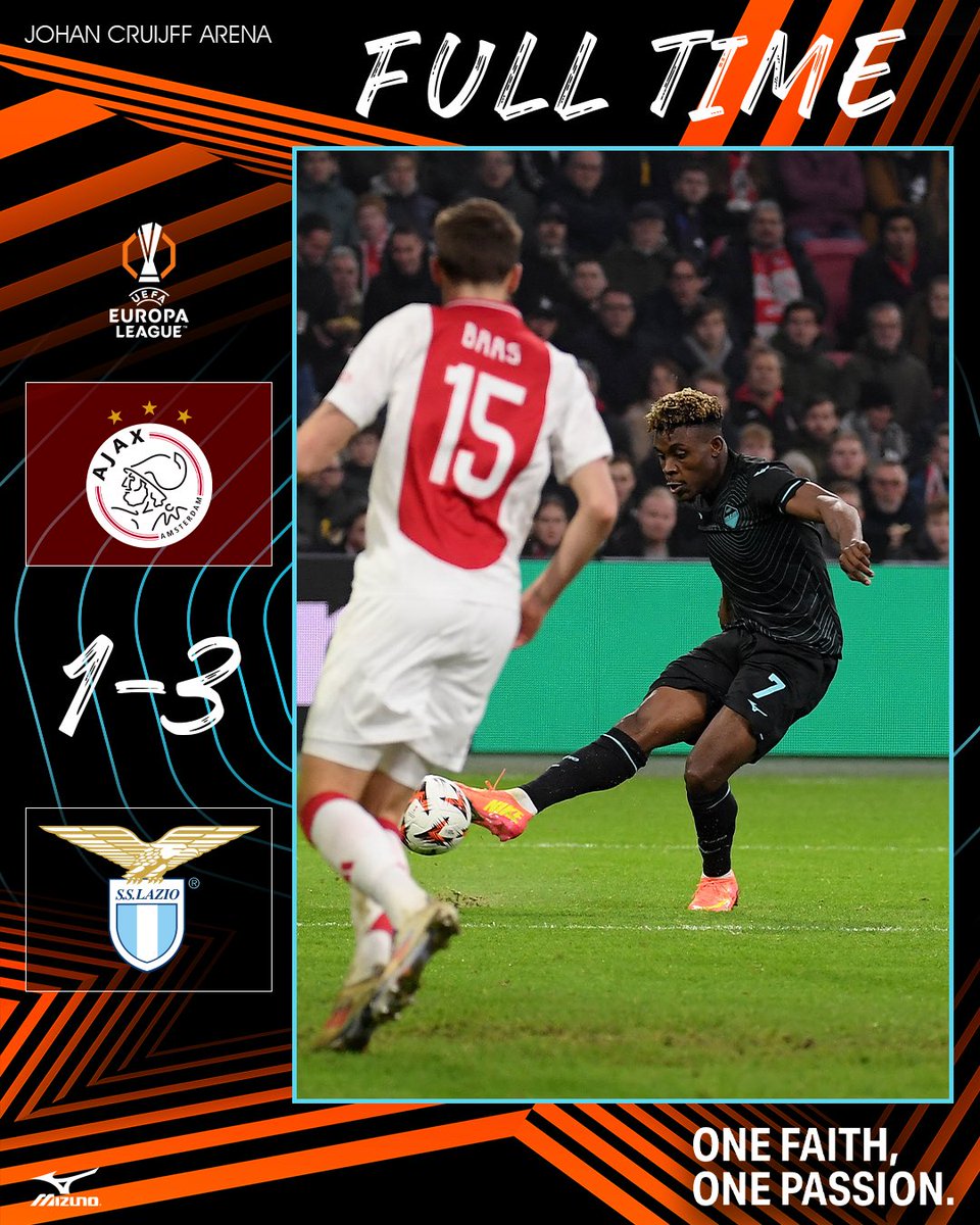 OfficialSSLazio's tweet photo. YEEEEEEEEEEES ✅

#AjaxLazio
#UEL
#CMonEagles 🦅 https://t.co/x6YsAtiIhH