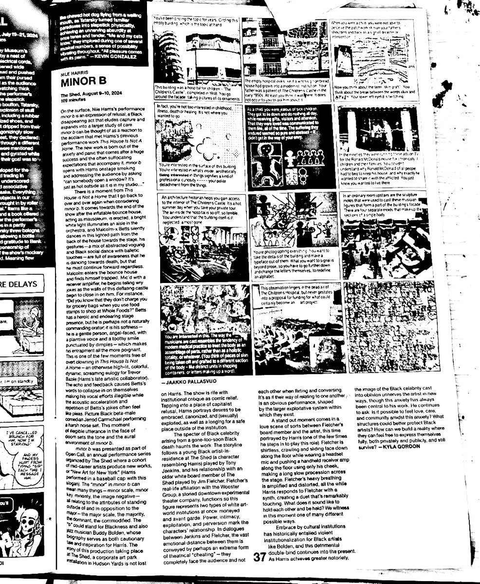 #notesfromtheALTdesk NILE HARRIS: I’m reflecting on all the work that the company has made this year! From ‘this house is not a home’ in January to ‘minor b’ in August, it's been a full year of programming. Here are a few recent press highlights. Photo: <a href="/AlexMunro/">Munro</a>