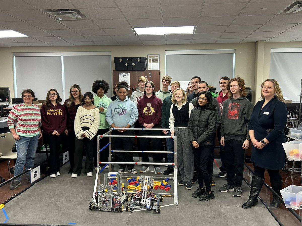 Exciting day at AHS as Director Snow stopped by to check out our talented robotics team! We’re proud to showcase their hard work and innovation! Thanks for the visit, Director Snow! <a href="/AnkenyRobots/">AHS Robotics</a> <a href="/IADeptofEd/">Iowa Department of Education</a> #TFBH