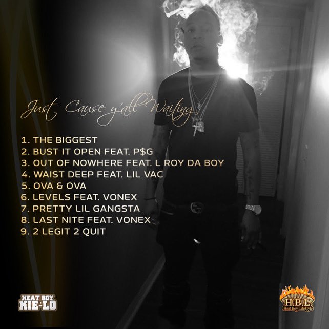 HeatBoyKielo's tweet photo. New album out at midnight tonite tap n https://t.co/Ph6ITGiJR1