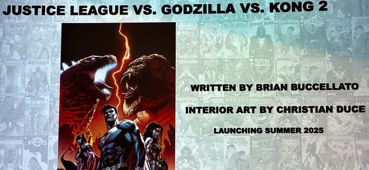 また2025年はDCとレジェンダリー版ゴジラとのクロスオーバー