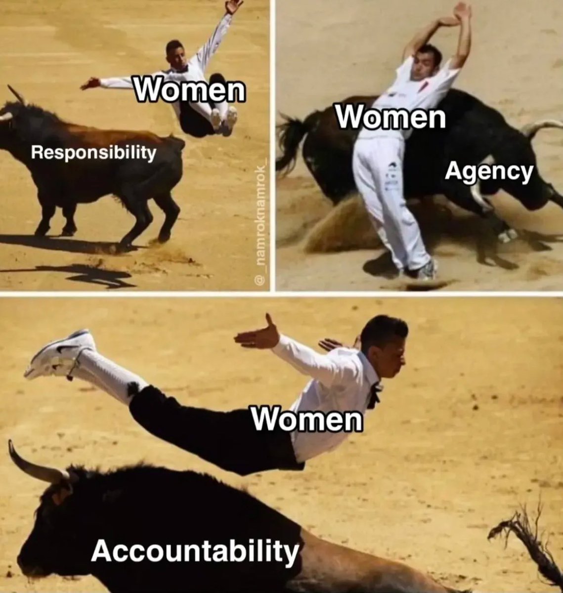 eL_Yorchy's tweet photo. @bindelj I guess it’s true what they say about accountability and women. https://t.co/DshYlU6vC9