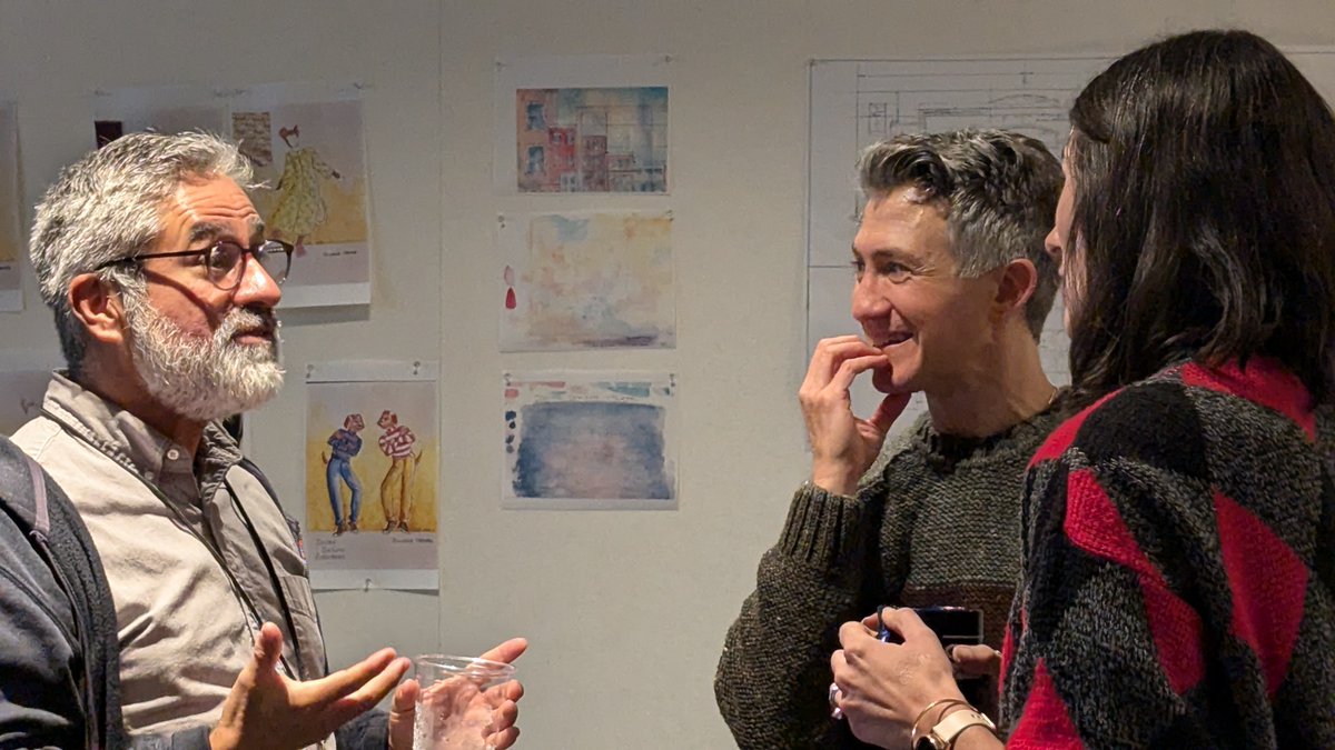 alliancetheatre's tweet photo. Rehearsals have begun for our world premiere production of #DoctorDeSoto! 🦷 
Award-winning playwright Idris Goodwin brings William Steig's tale of wit, wisdom, and whimsy to the stage with an eye-popping blend of live-action, puppetry, music, and rhyme. https://t.co/HERMhI3ZtL https://t.co/FZirCRq3QO