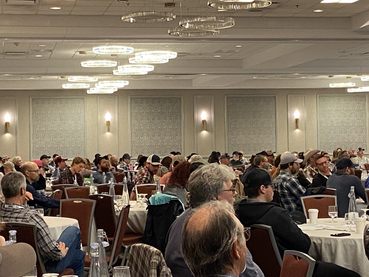 GatewayResearch's tweet photo. Wow! Three days of sharing experiences and stories, and hearing from a variety of speakers. See you at the next Western Canada Conference on Soil Health and Grazing (2026)!
#WCCSHG24 #GRO #CARA #BRRG #FarmingForward #PCBFA #LARA #CAFLA #FFGA #NPARA #MARA https://t.co/SILeZ7SPsV