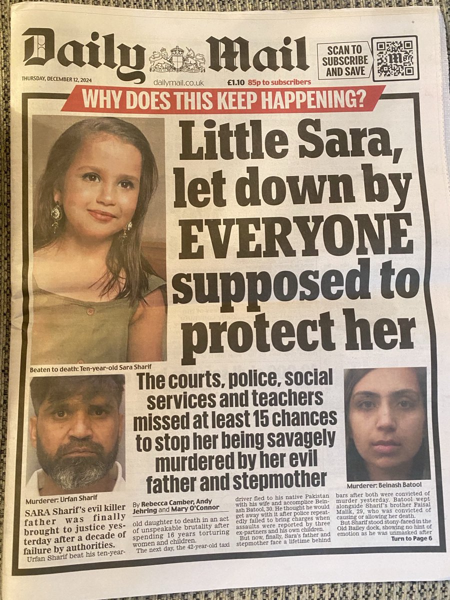 NormanBrennan's tweet image. Folks let me tell you Extent of Horrific injuries to10yr Sara Sharif 25 Fractures; 71 External Injuries a Broken Spine; Burn marks from a domestic Iron &amp;amp; a Fractured Spine; 6 Derp Bite marks; to a 10yr defenceless Child by her OWN&amp;gt;Family You Angel RIP &amp;amp; May ‘THEY’ Rot in Hell👇🙏