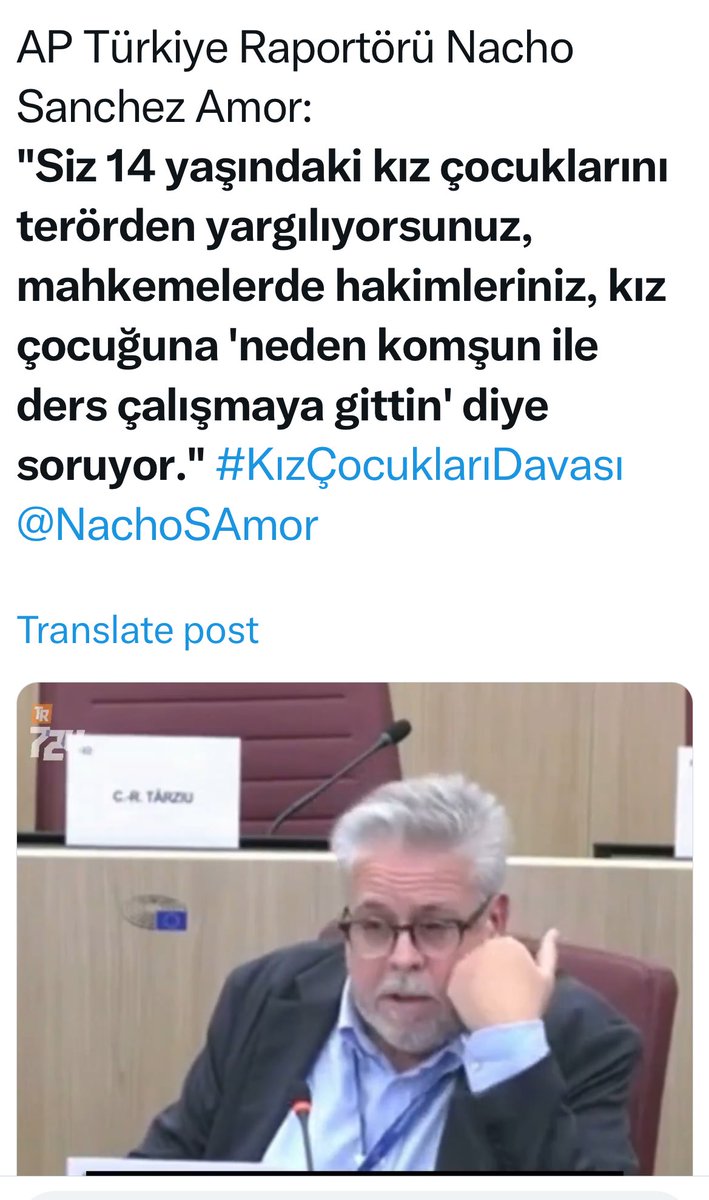 ahamitbilici's tweet photo. MİT Başkanı İbrahim Kalın, Türkiye’nin terör listesindeki HTŞ lideriyle Şam’da gezinti yaparken; Türkiye’nin yıllardır savaştığı Abdullah Öcalan, TBMM’ye davet edilirken, 14 yaşındaki kız çocukları terörden yargılanıyor, farkında mısın ey millet!

#kızçocuklarıdavası https://t.co/twmdcEi5xl