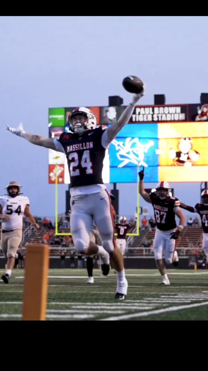 Blessed to be named first team All-Ohio. Go Tigers!