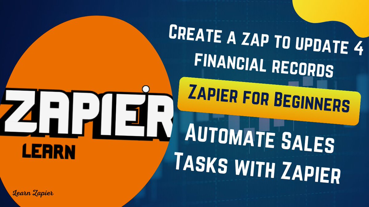 HassnBady's tweet photo. Automate your financial tasks with Zapier! 🤖
Learn how to create a Zap to update 4 financial records automatically. Save time and reduce errors.
Watch now: [https://t.co/rFG1dEfLTD]
#Zapier #Automation #Productivity #YouTube #Tutorial #Finance #Accounting #LearnZapier https://t.co/cKb81fNMiZ