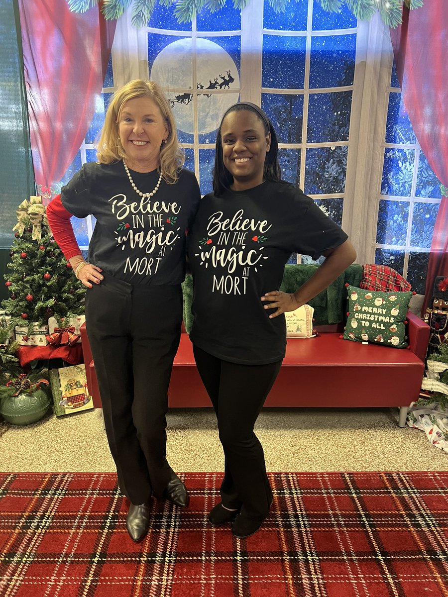 Dominique Thompkins (@thompkinsteach) on Twitter photo Today was twin day at <a href="/Mort_Manatees/">Mort Elementary</a> ! It was only right for the AP and Principal to be twins! It’s almost winter break :)
#MagicAtMort Today was twin day at <a href="/Mort_Manatees/">Mort Elementary</a> ! It was only right for the AP and Principal to be twins! It’s almost winter break :)
#MagicAtMort