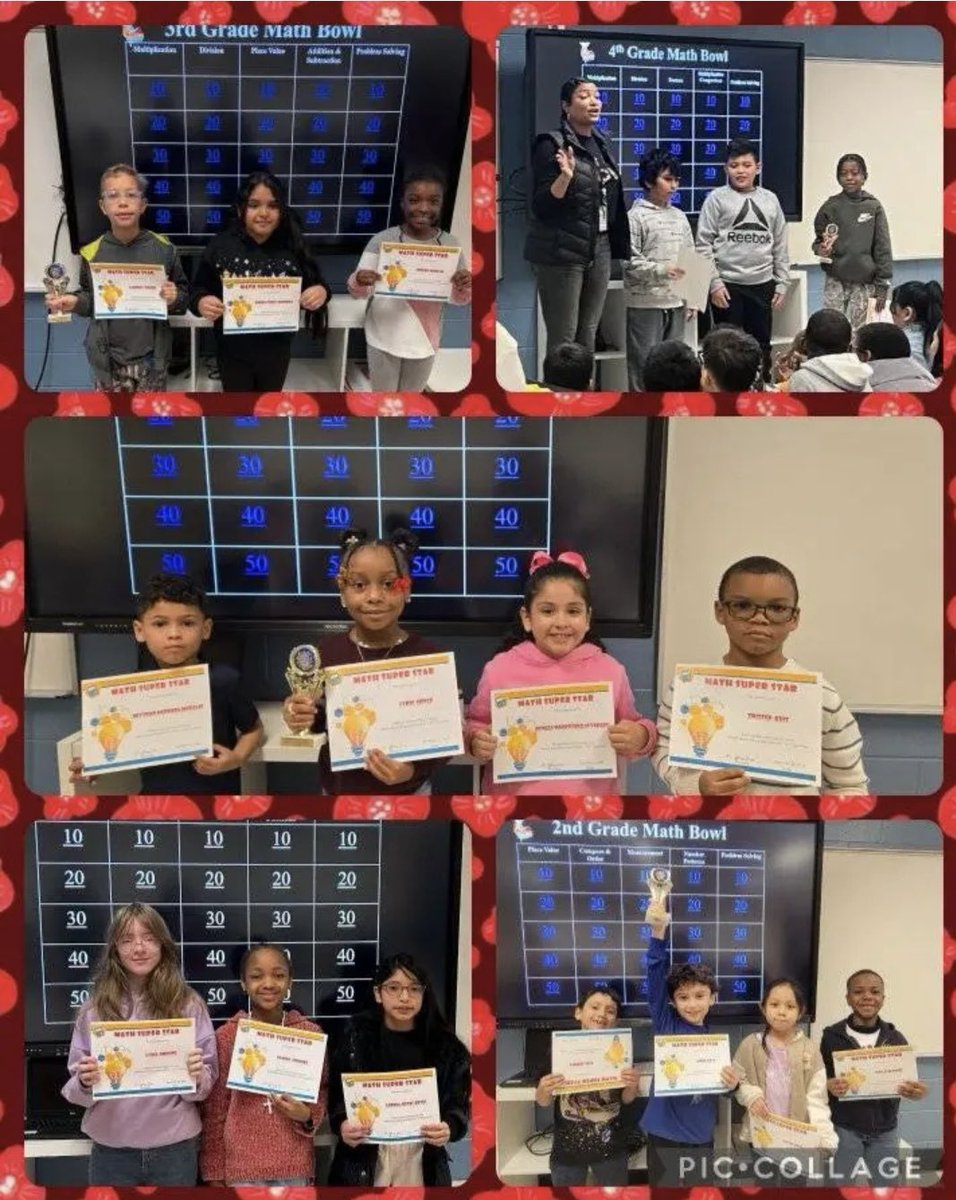 Congratulations to all of our Math Bowl participants and winners!