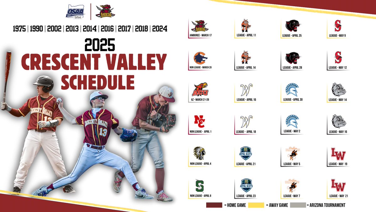 Crestent Valley Baseball tweet media