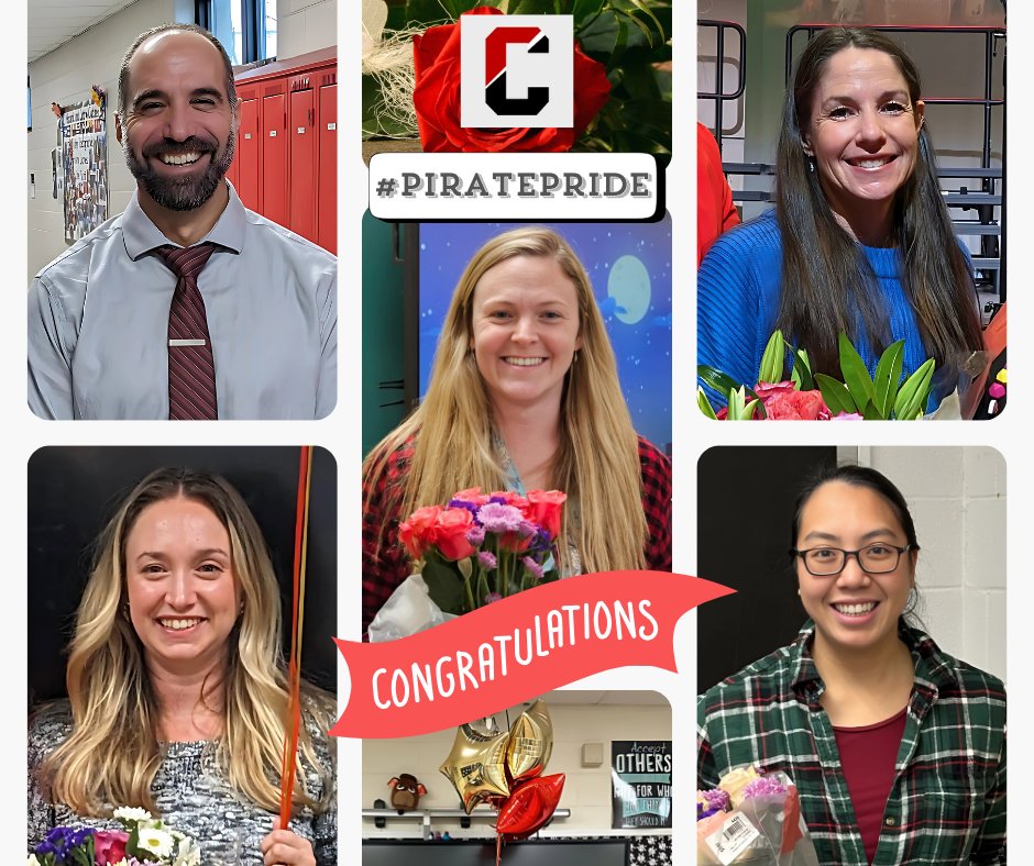 Congratulations to our outstanding Governor's Educators of the Year and Educational Services Professional of the Year for 2024! The excellence of these staff members extends outside of the classroom and we are inspired by their contributions. #PiratePride