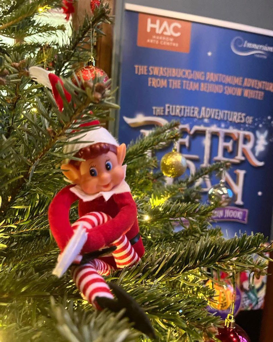 Now our elves are at the panto! Keep an eye out for our flyers, and get your tickets fast through our website. We're running out of room in the church!