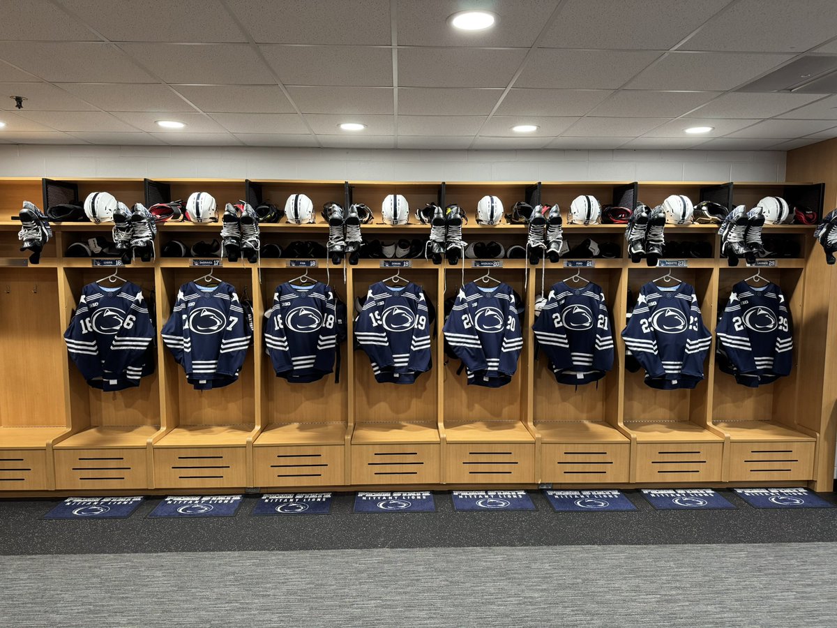 Room is ready ✅

Hockey 🔜 

#WeAre