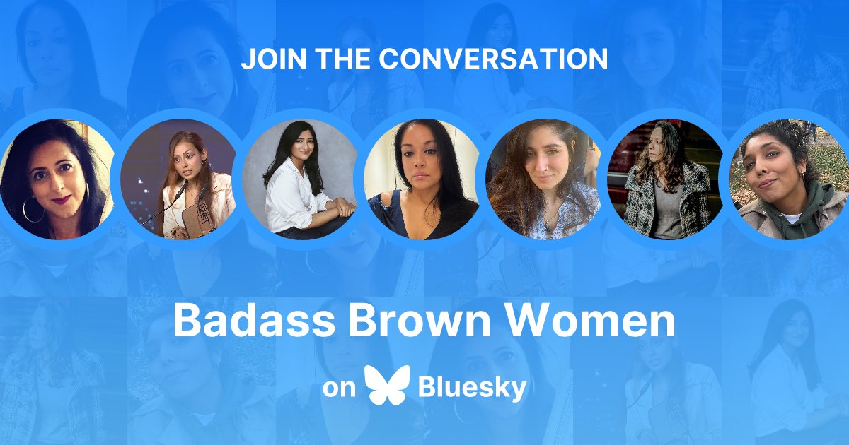 MonicaSarkar's tweet photo. Hello! I’m creating a list of trailblazing #southasian #women on #BlueskySocial - DM here or on Bluesky to be added or with suggestions. Thanks! 💪🏼💪🏽💪🏾💪🏿 #brownandbadass #southasianwomen https://t.co/b1KPD3u0Pa https://t.co/JvlPmEJoxr