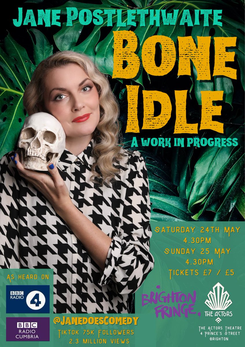 Brighton! I’ll be back in May 2025 with my new work in progress show. Hope to see you there. 🙌🏽🏳️‍🌈🎤