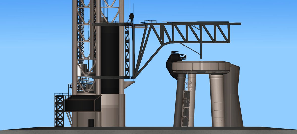 DarlanSFS's tweet image. Mechazilla NonDLC | #spaceflightsimulator |