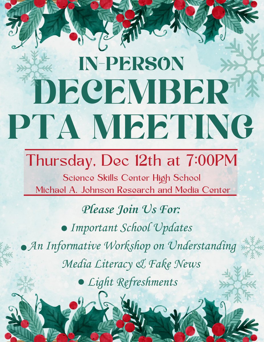 ScienceTech's tweet image. We are excited to welcome parents to our 1st in-person PTA meeting at Science Skills for school year 2024-2025.