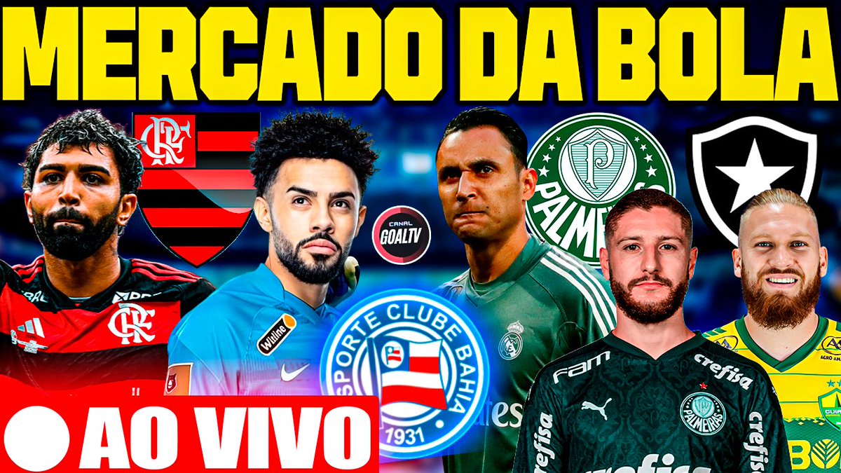 🚨MERCADO DA BOLA🚨

Resenha e atualizações AGORA AO VIVO!

#bbmp #crf 

Link: youtube.com/live/ZPYLrJx7x…