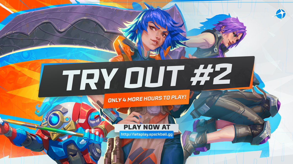 HELLO OTHER TIMEZONE PEOPLE! 

Round 2 starts now!  

Matchmaking is live once again. and there's only 4 more hours left to scratch your Sparkball itch!

Come queue up and let's play Sparkball!