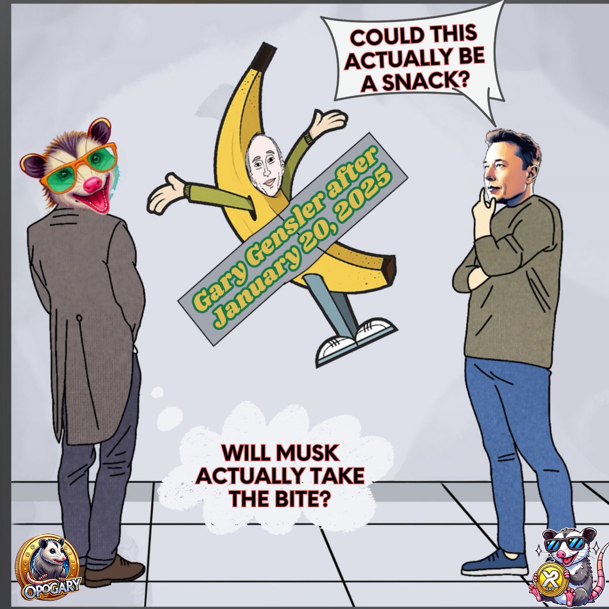 🚀 "Gary Gensler after January 20, 2025" 🍌

The future of crypto regulation has never looked tastier (or funnier)! 😂