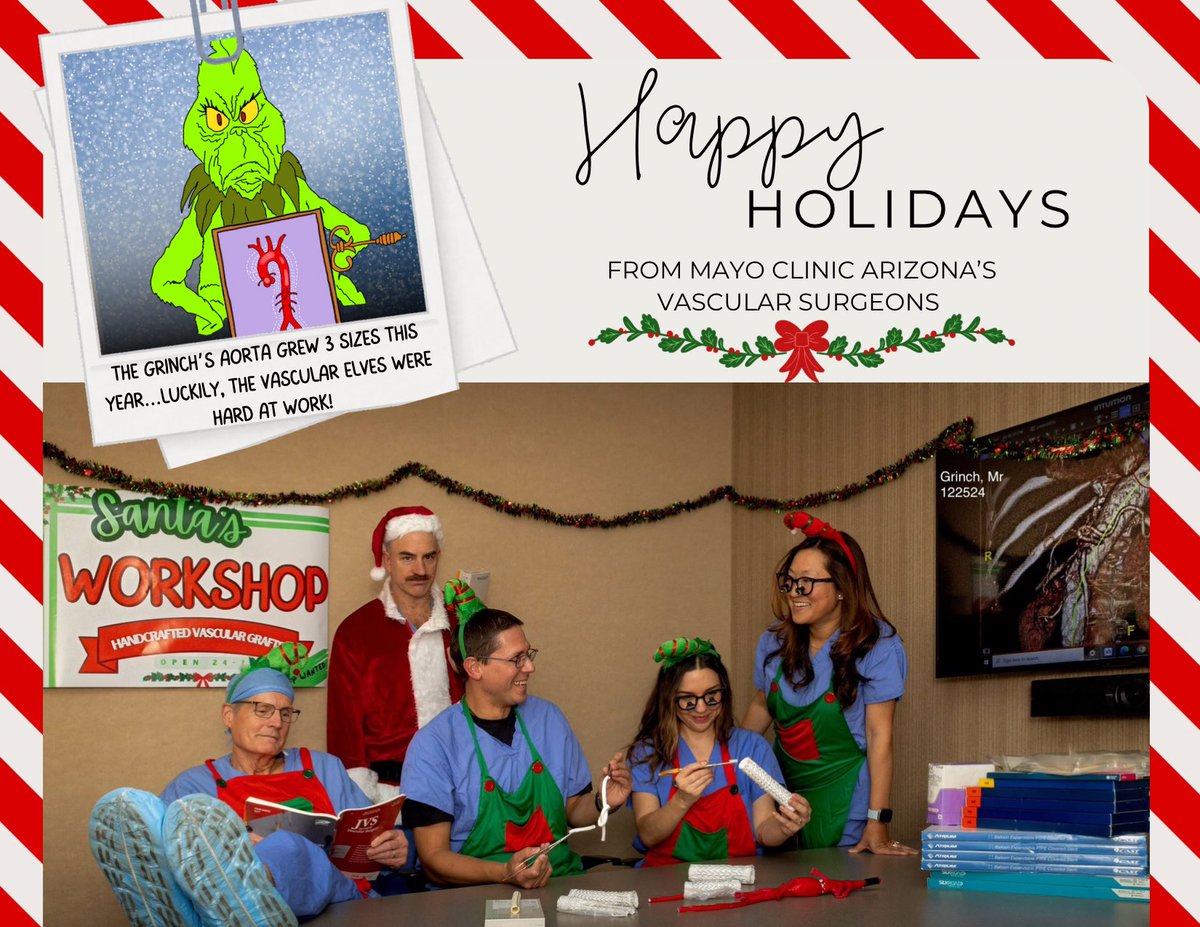 MCA Vascular holiday card just dropped. 🔥🔥🔥