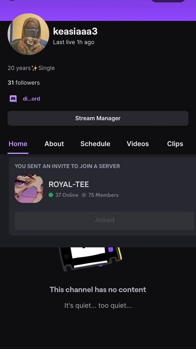 Keasiaaa3's tweet photo. Is this a safe place to promote my twitch???  And my discord server in the bio✨ https://t.co/01thhJlc80