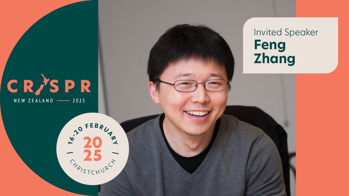 CRISPR2025 (@crisprmeeting) on Twitter photo Meet one of our speakers: Feng Zhang is a Professor of Biological engineering at MIT who has been a pioneer for using CRISPR for genome engineering. 🧬🧪🥼#CRISPR2025 Meet one of our speakers: Feng Zhang is a Professor of Biological engineering at MIT who has been a pioneer for using CRISPR for genome engineering. 🧬🧪🥼#CRISPR2025