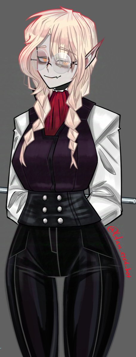 Glass_eyed_bot's tweet photo. @Nourci Kyoki(OC/PC), a Dhampir High-Elf Wizard https://t.co/PnrHXMkTwC