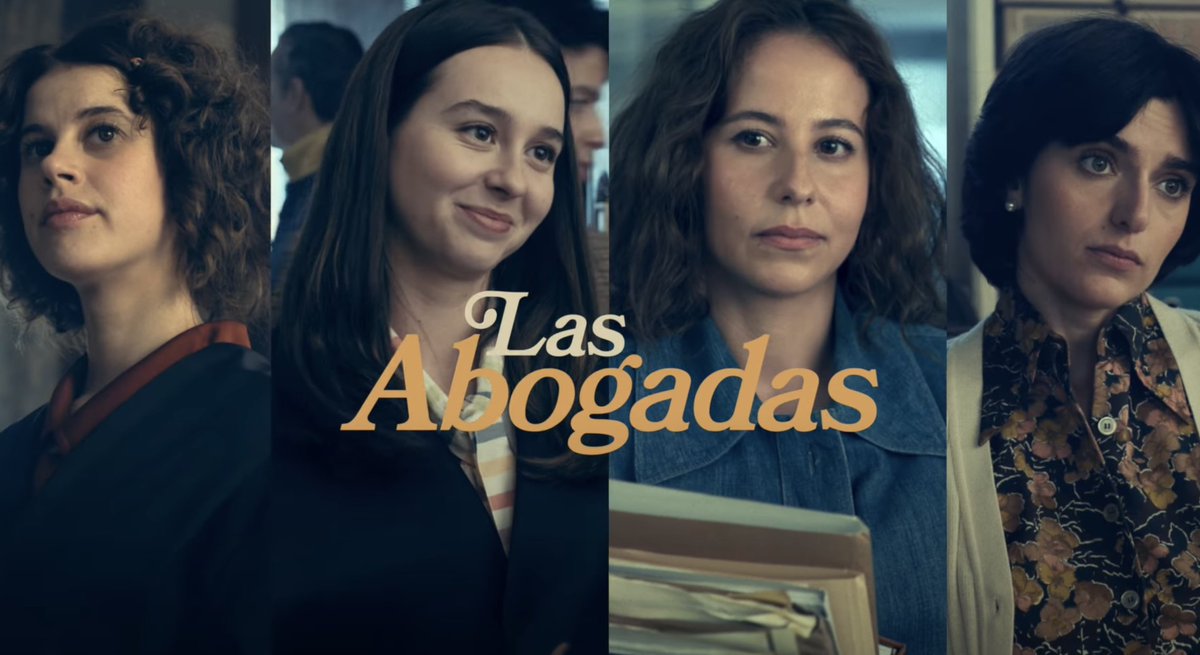 aroagutierrez_'s tweet photo. 👩‍⚖️👩🏼‍⚖️ Si conoces la serie '𝗟𝗮𝘀 𝗔𝗯𝗼𝗴𝗮𝗱𝗮𝘀' de @rtve, esto te interesa... y si no, también.

🧵 En el siguiente hilo te doy algunos detalles de la serie (sin 𝒔𝒑𝒐𝒊𝒍𝒆𝒓𝒔) y te propongo un reto.

Empezamos!! 👇 https://t.co/vrHf7f5Wgf
