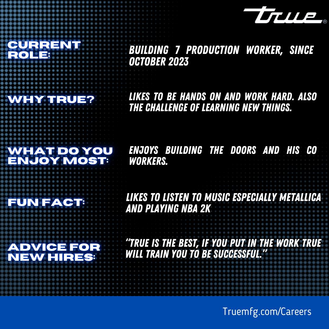 True Mfg Jobs tweet media