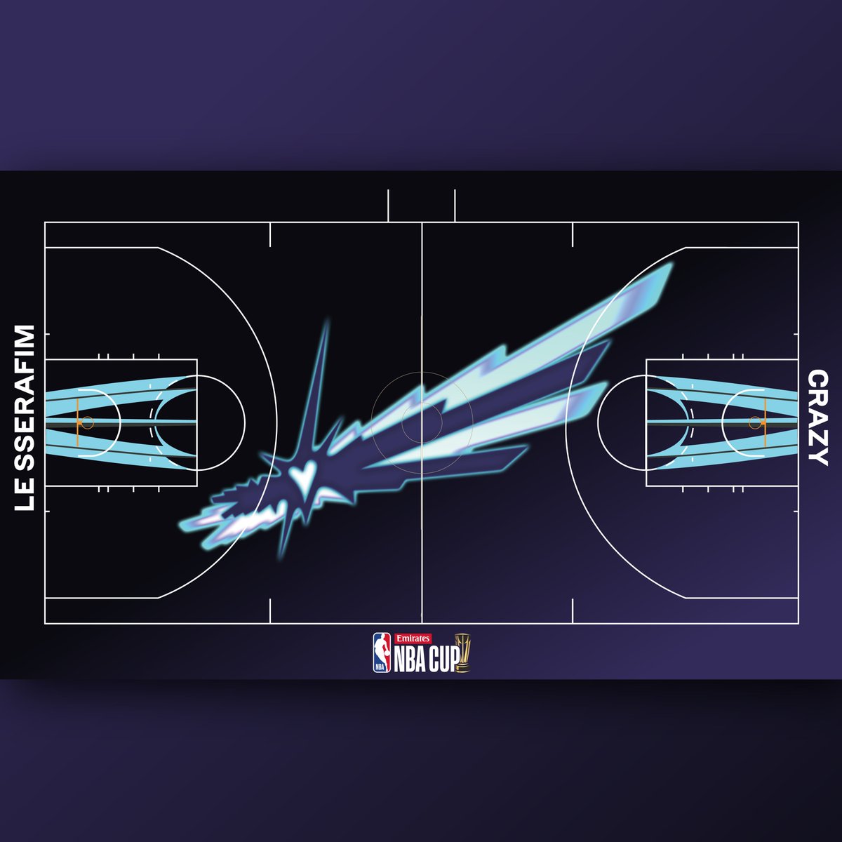le_sserafim's tweet photo. Now imagine this #EmiratesNBACup court with LE SSERAFIM. just CRAZY!🏀🏆

#LE_SSERAFIMxNBA @NBA https://t.co/PFOeDu8Pi4