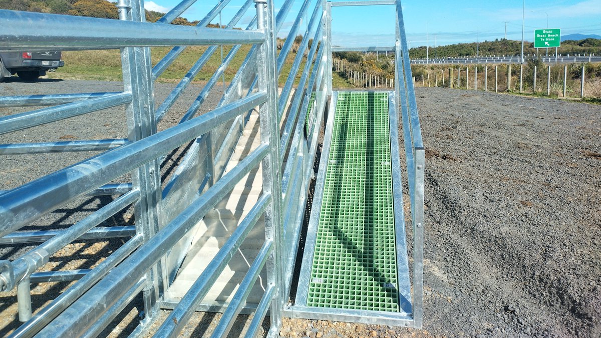 KiwiCattleYards's tweet photo. Do you know our Heavy Duty Loading Ramp has a concrete floor?

#heavyduty #loadingramp #nzmade https://t.co/2ZXkvVbxx6