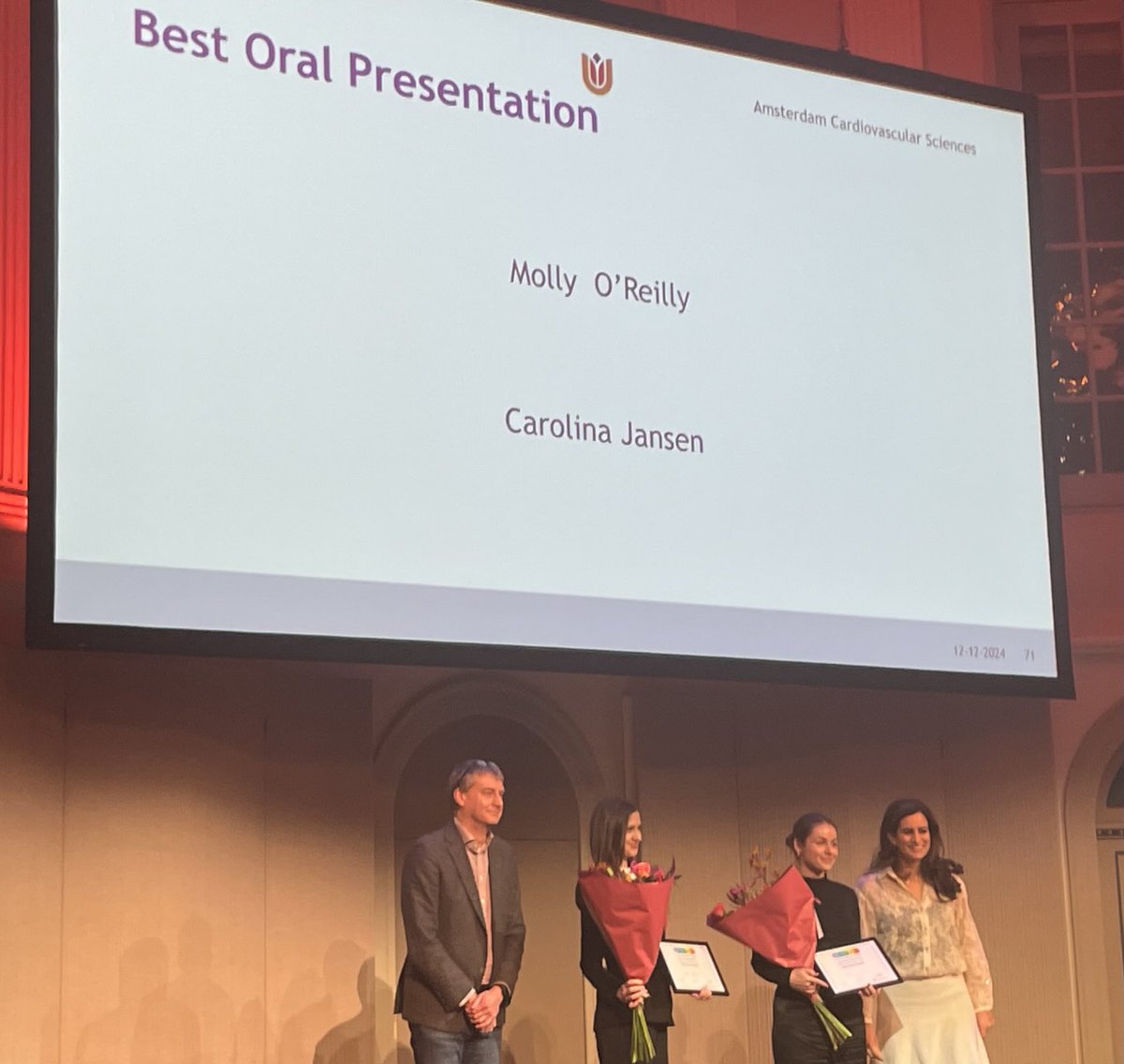 Carol Ann Remme (@carolremme) on Twitter photo Congrats to <a href="/MollyOReillyy/">Molly O'Reilly</a> on winning one of the two best oral presentation awards at the Amsterdam Cardiovascular Sciences symposium today with her talk on neuro-cardiac remodelling in CPVT! Congrats to <a href="/MollyOReillyy/">Molly O'Reilly</a> on winning one of the two best oral presentation awards at the Amsterdam Cardiovascular Sciences symposium today with her talk on neuro-cardiac remodelling in CPVT!
