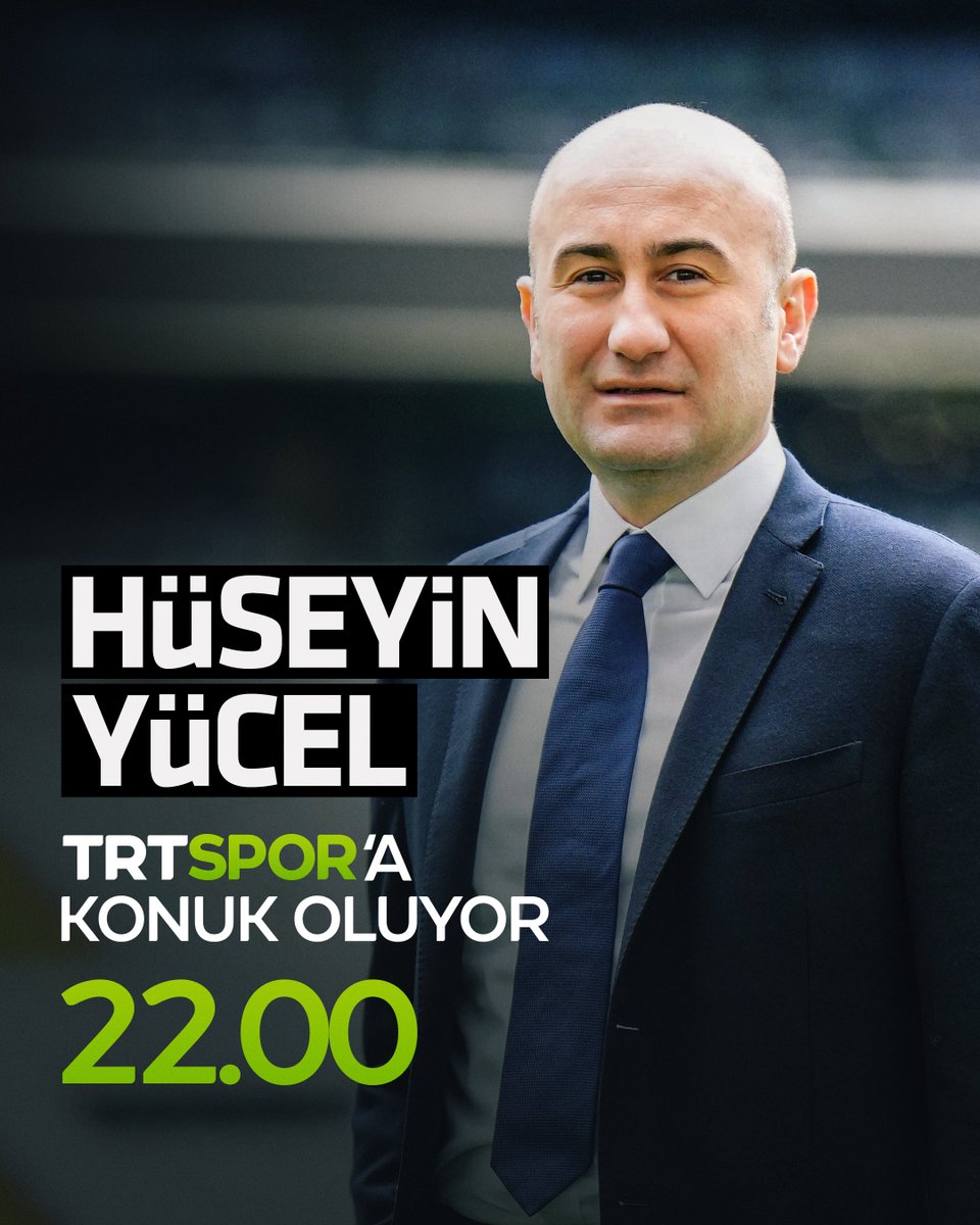 🚨 #ÖZELYAYIN
🦅 Beşiktaş başkan adayı Hüseyin Yücel <a href="/trtspor/">TRT Spor</a>'a konuk oluyor.

📌 Hüseyin Yücel, merak edilenleri TRT Spor'da yanıtlayacak.

🕙 22.00
📺 <a href="/trtspor/">TRT Spor</a>