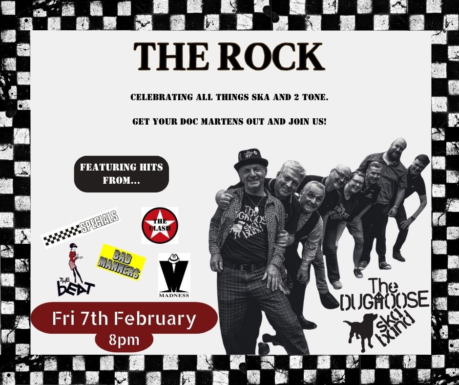 brassnecklive's tweet photo. Gig alert - Dugs in pubs
7th February sees @DughooseThe back in @Rock_Glasgow
Get ready from some #ska https://t.co/TU8LAGBEZw