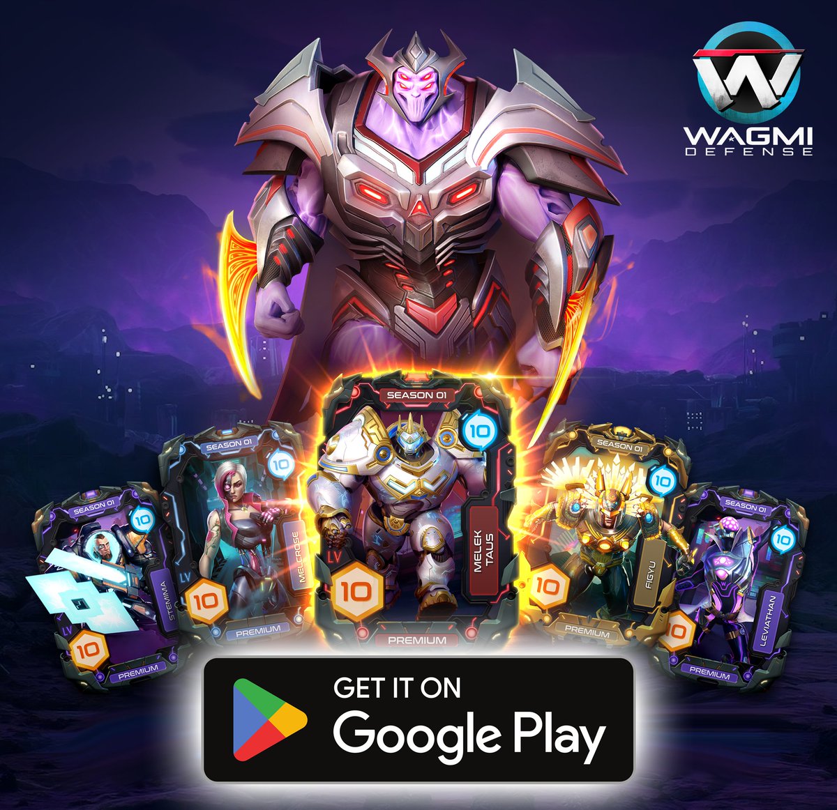 WAGMI Defense is now globally launched on Android! 🚀

⬇️ Download it on Google Play: play.google.com/store/apps/det…

📲 iOS is also in Apple REVIEW and should be live anytime now!

Stay tuned for that update and the release of our full Cinematic Trailer! 🎬