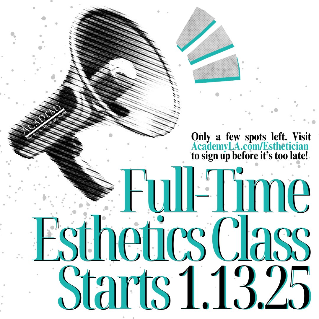 Invest in Yourself – Your 2025 Career Starts NOW!

🌟 The beauty industry is thriving, and you can be part of it! Academy LA's esthetician program has 20 open seats, but they won’t last long.

Make 2025 your breakthrough year:
✨ Develop skills to transform lives (and skin!)
 ...