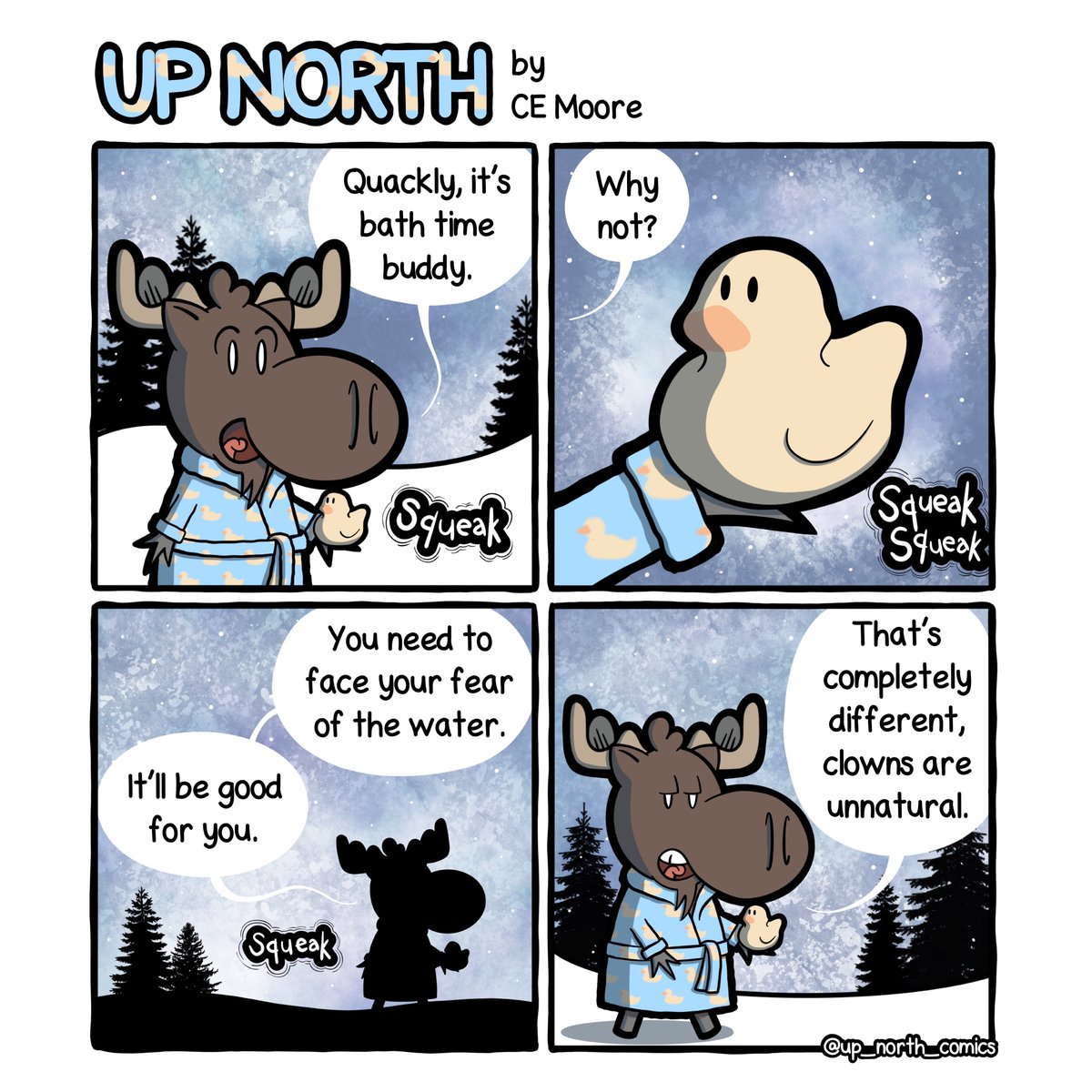 up_north_comics's tweet photo. We have nothing to fear but fear itself… and clowns, of course.
.
#nofear #upnorth #funcomics https://t.co/abSZJZTr1E