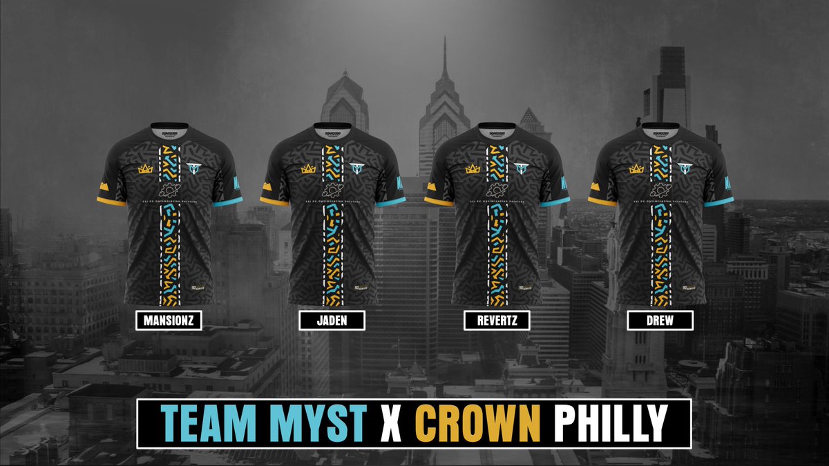Crown Crusaders (@crowncrusaders) on Twitter photo Introducing 3/4 rosters for the <a href="/Destro__Gaming/">Destro Gaming</a> East Coast Takeover!
<a href="/OfficialTMyst/">Team Myst</a> x <a href="/CrownCrusaders/">Crown Crusaders</a> 
👑<a href="/NickMansionz/">Nick</a> 
👑<a href="/OGYBJaden/">Jaden</a> 
👑<a href="/ChrisRevertz/">ً.</a> 
👑<a href="/iDrewwy/">drew</a> 
Powered By: <a href="/ssi_pc_opti/">SSI PC Optimization Services</a> <a href="/NFTENERGYDRINKS/">nftenergydrinks.eth</a> Introducing 3/4 rosters for the <a href="/Destro__Gaming/">Destro Gaming</a> East Coast Takeover!
<a href="/OfficialTMyst/">Team Myst</a> x <a href="/CrownCrusaders/">Crown Crusaders</a> 
👑<a href="/NickMansionz/">Nick</a> 
👑<a href="/OGYBJaden/">Jaden</a> 
👑<a href="/ChrisRevertz/">ً.</a> 
👑<a href="/iDrewwy/">drew</a> 
Powered By: <a href="/ssi_pc_opti/">SSI PC Optimization Services</a> <a href="/NFTENERGYDRINKS/">nftenergydrinks.eth</a>