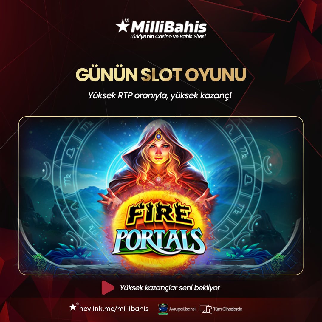 🔥#MilliBahis #GününSlotu : FIRE PORTALS!🔥

Yüksek RTP oranı ve eşsiz kazanç fırsatları seni bekliyor! 🌟 Şimdi Fire Portals ile şansını katla ve heyecana ortak ol. Gizemli atmosfer,  🎰💰

🇹🇷🪙 7/24 GÜNCEL LİNK İÇİN TIKLA (millibahisgir.net/millibahis) 🪙🇹🇷