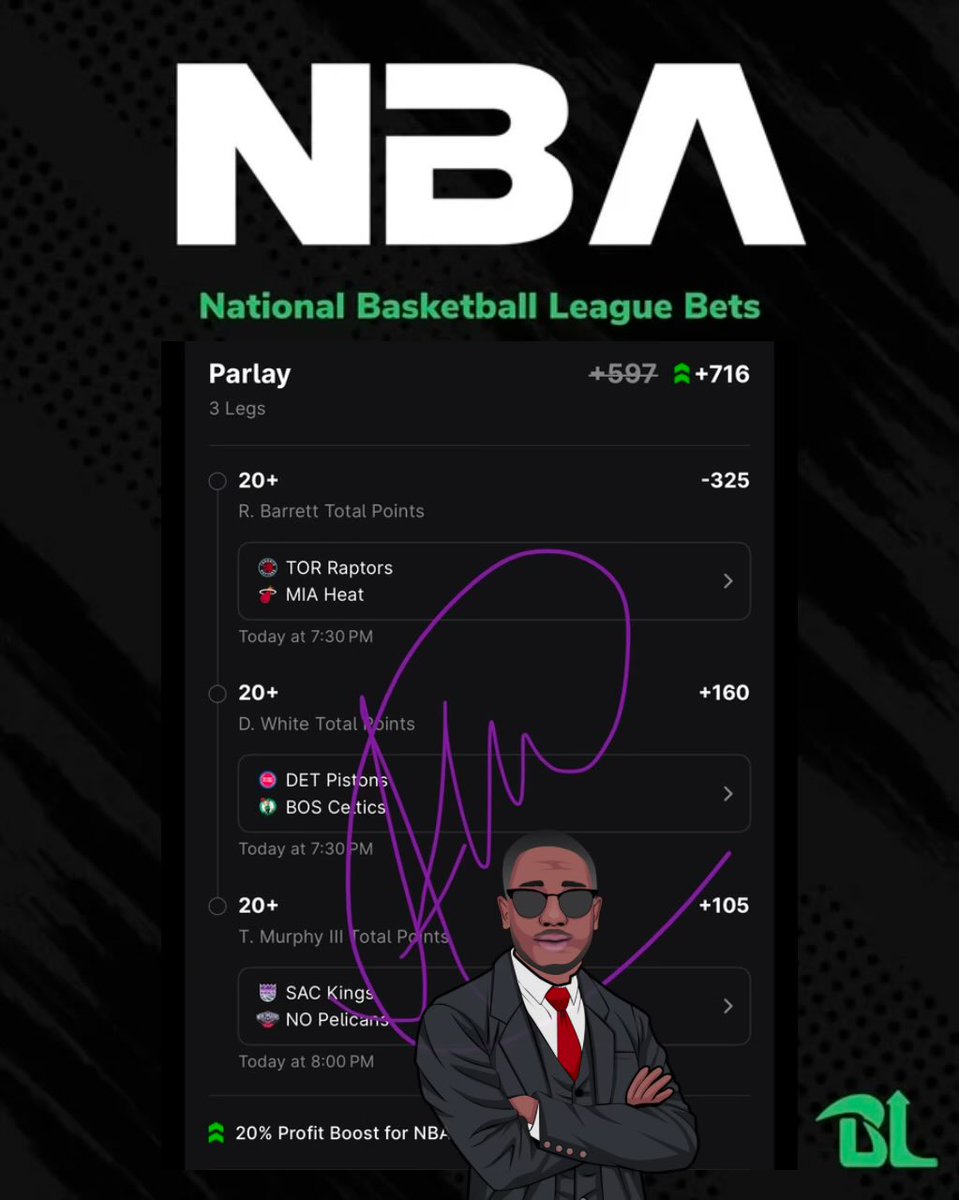 My #NBA Play Of The Day 

+567 🔒 On #ESPNBET

#GamblingX