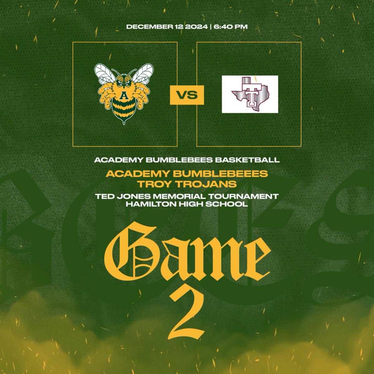 Bees take on Troy in game 2 of the Ted Jones Memorial Tournament in Hamilton at 6:40 PM tonight.