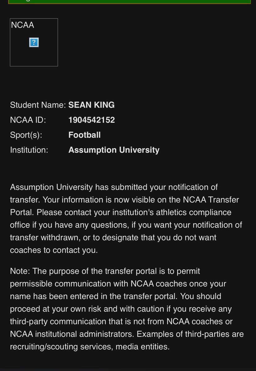 I’m entering the transfer portal with 1 year of eligibility. 6’2” 260lbs DE/DT/OLB