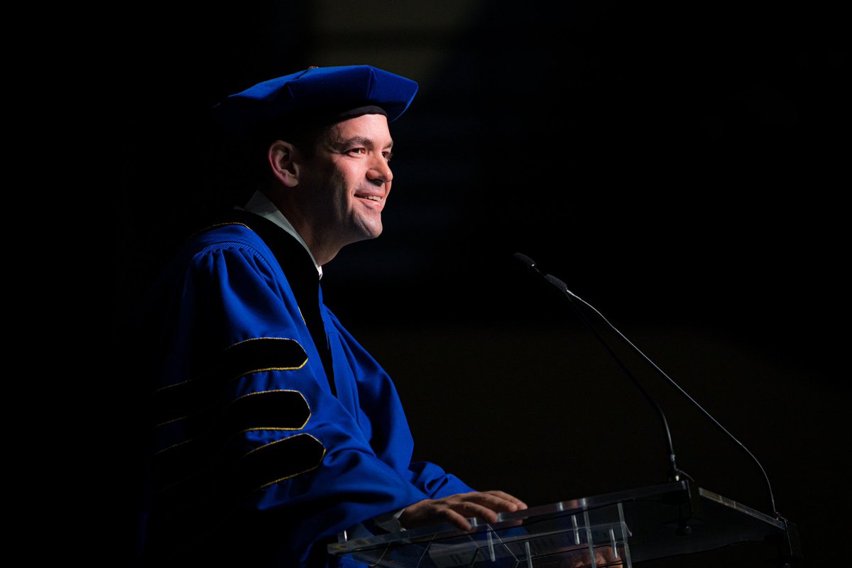 johnkrausphotos's tweet photo. Great to see @rookisaacman deliver the commencement address at @ERAU_Daytona graduation today. These ERAU Eagles have earned their degrees and will now contribute to the greatest sectors on and off this planet — from space, to aviation, and more.

Rook’s speech highlighted both the space achievements of today and the exciting future that many are going to build for tomorrow. There are so many players across government organizations and commercial companies that are going to advance humanity onward and upward. 

Congratulations, graduates!